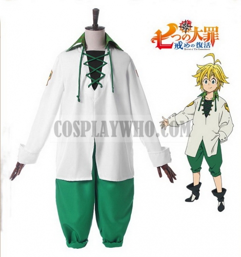 Seven Deadly Sins Meliodas Cosplay Costume