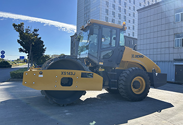 XCMG XS143J 14T Single Drum Roller & Soil Compactors Ready for Export