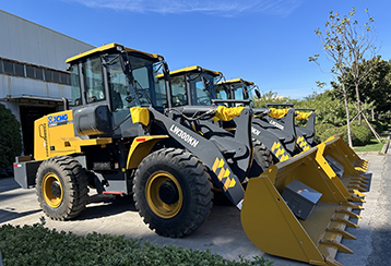 3 Units XCMG LW300KN Wheel Loaders Enter 2 X 40'HC Containers Perfectly to Export