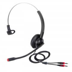 H360-2x3.5red Computer Headset Noise Cancelling Mic