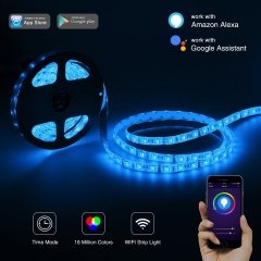 LOHAS WIFI LED Strip Lights, Multicolored, 16.4FT, Party, Christmas Decoration