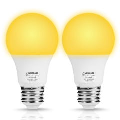 LOHAS LED Sleep Aid Light Bulbs,A19 E26 6W,Warm White 2500K