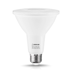 LOHAS Light Sensor bulb, Dusk-to-Dawn spotlight, PAR30 E26 12W, Soft White 3000K
