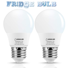 LOHAS LED Refrigerator Light Bulbs,E26 5W,Daylight 5000K