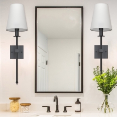 Modern Industrial Vanity Wall Light Set of 2 for Bathroom
