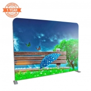 Straight 295cm Stretch Fabric Display