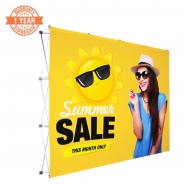 10FT Straight Pop up display kits