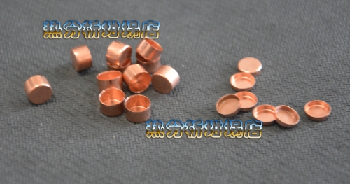 Used for TA TGA/DSC copper crucible