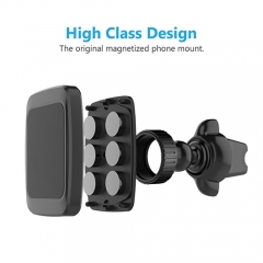 Universal Twist-Lock Air Vent Magnetic Car Phone Mount