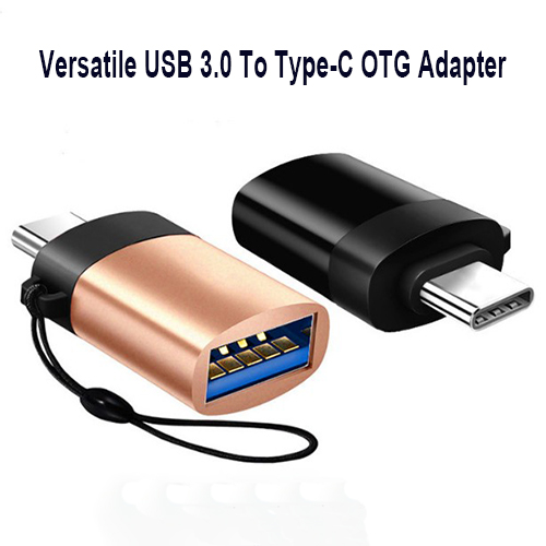 Versatile USB 3.0 To Type-C OTG Adapter