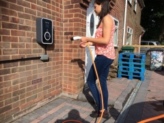 Wallpod EV charging point