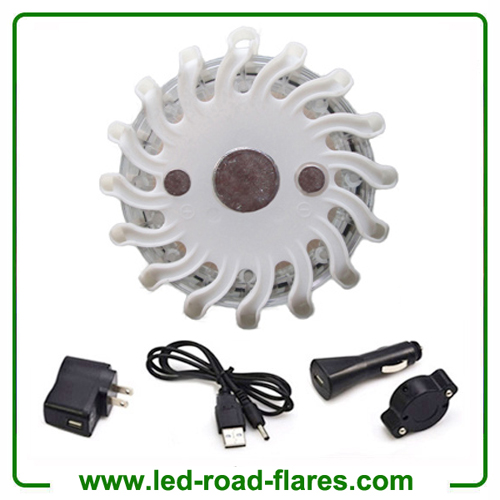 White Rechargeable Led Flares Kits