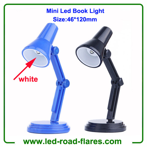 Mini Led Book Light Clip Led Mini Desk Light Black Blue