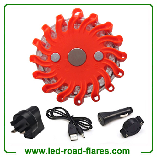China 9-In-1 Super Flare Led Safety Light Red