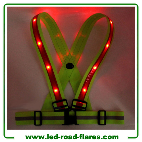 Rechargeable Led Safety Clothes