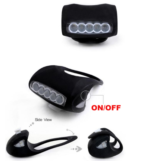 7 LED Bike Tail Rear Front Light