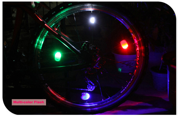 LED Silicone Bicycle Lights LED Bike Tail Lights LED Bicycle Light Flash Rear Lights