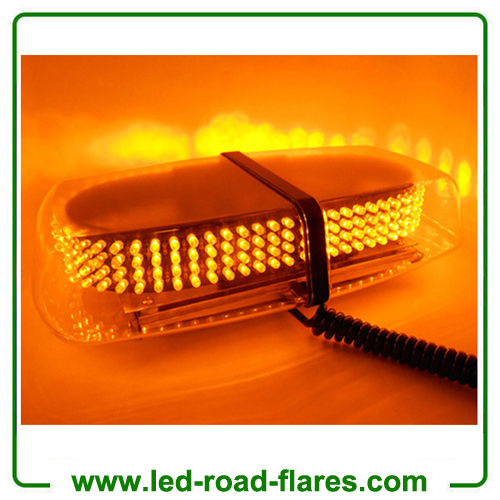 240 LEDs Car Auto Rooftop Flashing Strobe Emergency Vehicle Warning Police Lights Bars Shell Yellow Amber