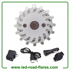 Rechargeable Led Emergency Flares White