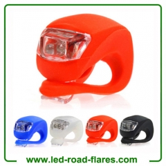 LED Silicone Bicycle Lights LED Bike Tail Lights LED Bicycle Light Flash Rear Lights