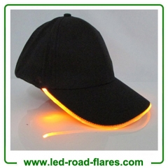 Led Light Up Cap Flashing Led Light Up Hats Glow Club Party Sports Athletic Black Fabric Led Baseball Cap Travel Hat