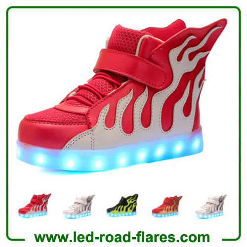 red light up shoes