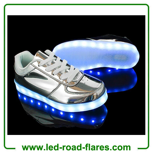 Unisex Led Shoes 2017 New Men LED Shoes Fashion Growing Luminous Light Shoes For Adult Pink Golden Silver Casual Shoes