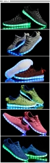 Chin​a USB Rechargeable Led Flashing Light Up Shoes Sneakers Manufa​cturers Suppliers Factory