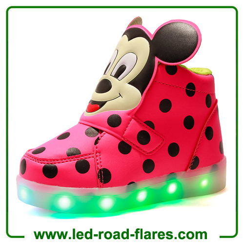 Children Flashing Kids Led Shoes With Light