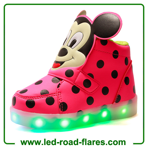 mickey mouse light up shoes