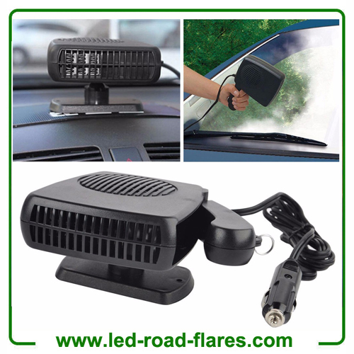 12V 24V Car Auto Heater Heating Fan Dryer Windshield Demister Defroster with Swing-out Handle by Cigarette Socket