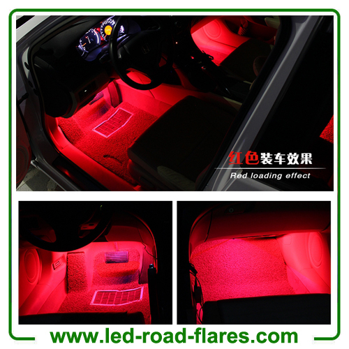 12V DC Car Auto Interior Atmosphere Lights Footwell Decoration Lamp Music Light Led Moods Lights Underdash Lighting