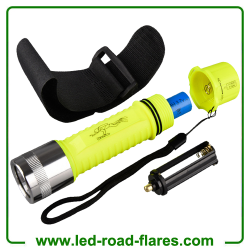 Scuba  Submarine Led Underwater Waterproof Diving Flashlight