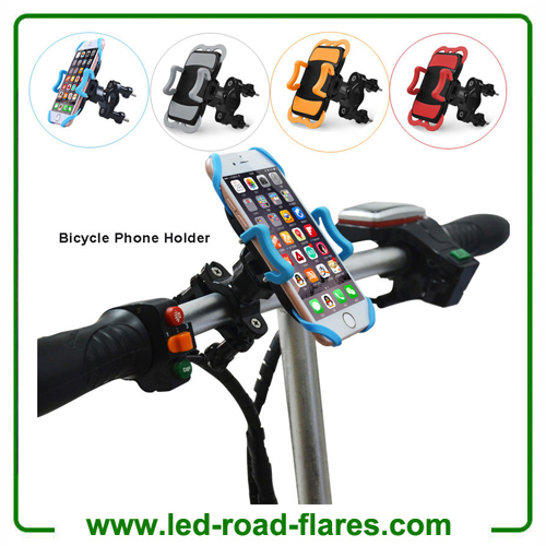 360 Degree Rotating Mount Bike Bicycle Adjustable Smartphone Holder Mobile Cell Phone Holder Cage Rack