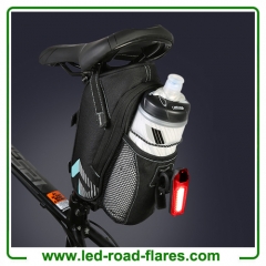 Bicycle Bike Handlebar Bottle Bag Frame Bag Frame Phone Bag Bike Water Bottle Saddle Bag With Tail Light and Pocket