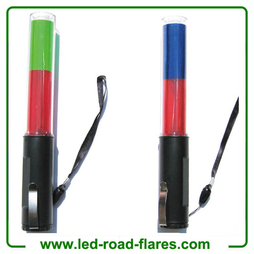 26cm Red Green Led Traffic Wands Red Blue Traffic Batons