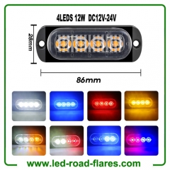 Led Light Bar 36W 18W 12W 12 Led Work Light Bar 6 Led Driving Lights Fog Offroad Lamp For Vehicles, ATV, Truck SUV