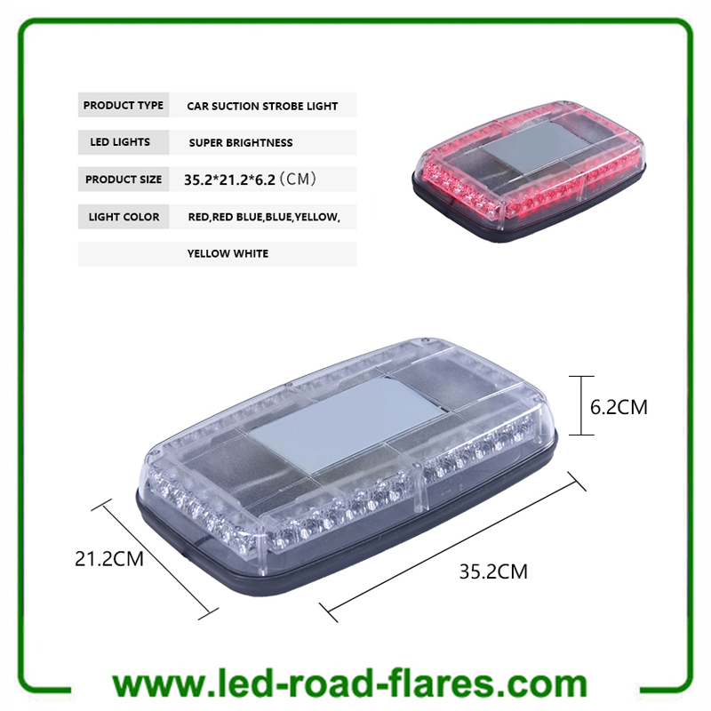 Mini Led Emergency Beacon Strobe Light Bar Lightbar