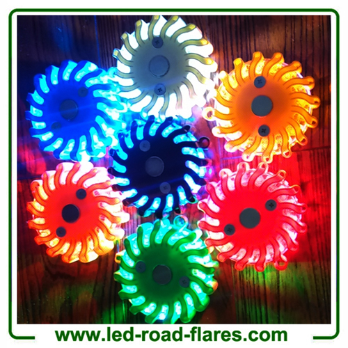 Led Safety Flares Kit Rechargeable Led Safety Flasher