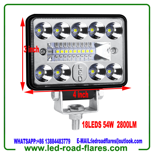 18W 36W 54W 72W 144W LED Light Bar for Trucks Car Tractors Offroad SUV 4WD 4x4 Boat ATV Spot Combo LED Bar Work Light 12V
