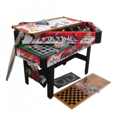 classic sport 14 in 1 multi pool soccer game table for adult