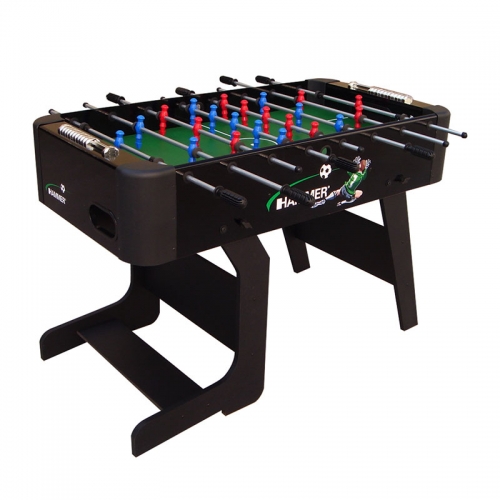 Foldable soccer table