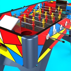 Classical soccer table indoor game table football table