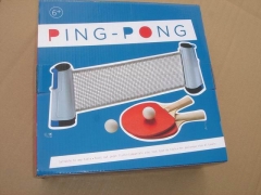 retractable table tennis stand with net