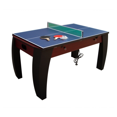 3 In 1 Multi Game Table With Pool Table, Air Hockey Table, Table Tennis Table