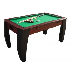 3 In 1 Multi Game Table With Pool Table, Air Hockey Table, Table Tennis Table
