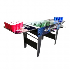 Colorful Beer Table With Soccer Table