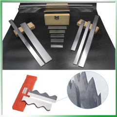 super wide alloy planer knife shaving planer machine knife door bed table shape knife 300x50x4x3.5mm
