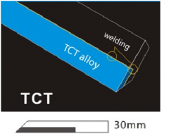 镶30mm宽合金刨刀木工机械配件刀片线切割刀专用刀片300x40x4x3.0mm