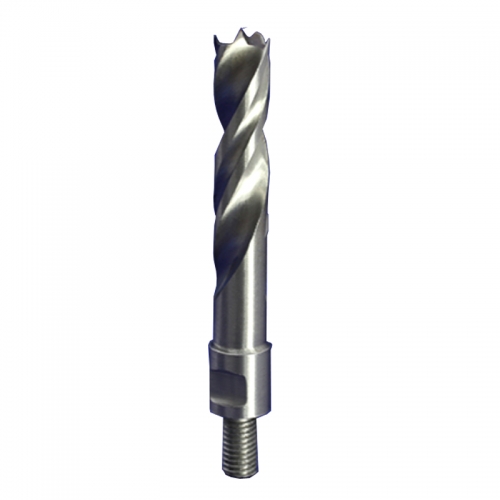 HSS woodworking drill bit external thread drill screw thread tail drill bits